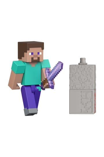 Minecraft Actiefiguur Steve 8 cm