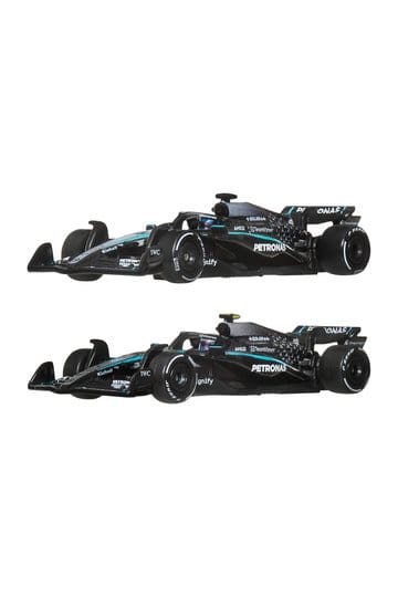 Formel 1 Hot Wheels Premium Die-Cast Vehicle 2-Pack 1:64 Team Mercedes-AMG PETRONAS