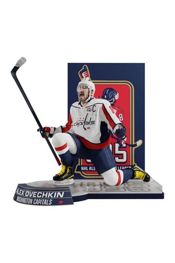 Estatua NHL Estatua 1/6 Alex Ovechkin Líder de goles de todos los tiempos 28 cm