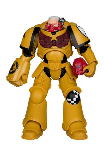 Warhammer 40.000 Aksiyon Figürü Artacası Çavuş (İmparatorluk Yumruğu) (Altın Etiket) 18 cm