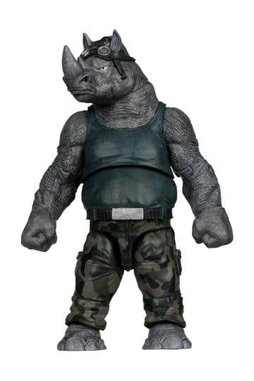 Teenage Mutant Ninja Turtles Sayfa Delgeçleri Aksiyon Figürü Rocksteady 17 cm