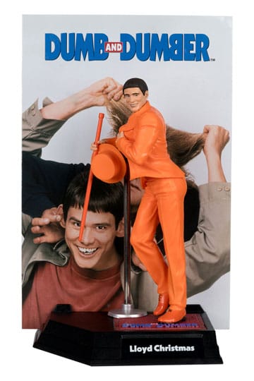 Dumb and Dumber Movie Maniacs PVC Statue Lloyd Christmas (Gold Label) 15 cm