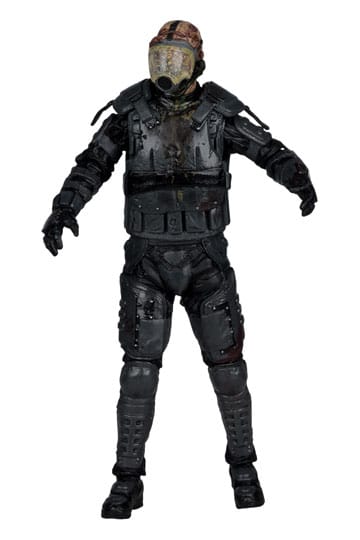 The Walking Dead Actionfigur Gas Mask Zombie (Staffel 4) 13 cm