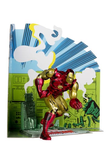 Marvel PVC -standbeeld 1/10 Iron Man (The Invincible Iron Man #126) 11 cm