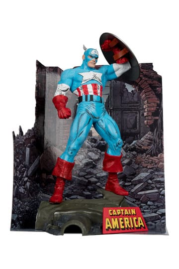 Marvel PVC-standbeeld 1/6 Captain America (The Amazing Spider-Man #323) 28 cm