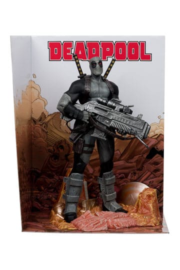 Marvel Collection PVC Statue 1/6 Deadpool (Deadpool #1) (Gray Suit Chase) 27 cm