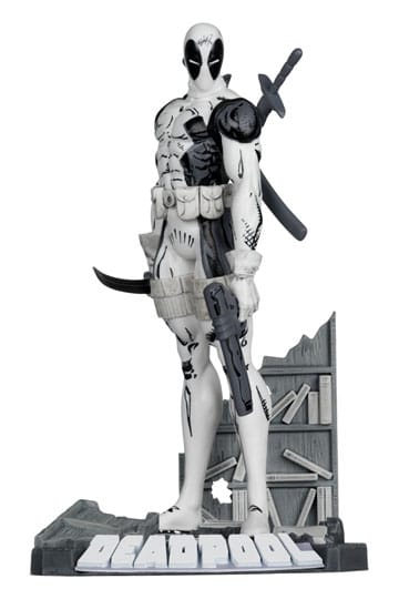 Estatua PVC Colección Marvel 1/10 Deadpool (Los Nuevos Mutantes #98) (Line Art) (Etiqueta Dorada) 17 cm