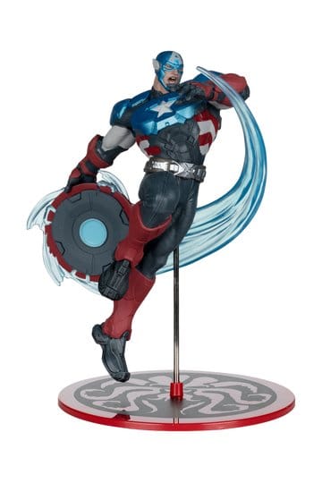 Marvel Rivals Collection Figurine 1/10 Captain America 20 cm