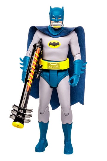 DC retro aksiyon figürü Batman 66 oksijen maskeli Batman 15 cm