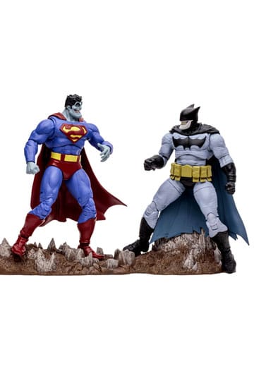 DC Multivese Action Şekil 2 Pack Bizarro ve Batzarro 18 cm