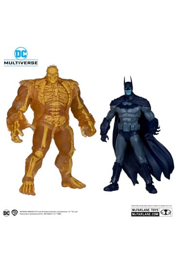 Arham City DC Multiverse Action Figure 2-Pack Batman & Solomon Grundy (Gold Label) 18 cm