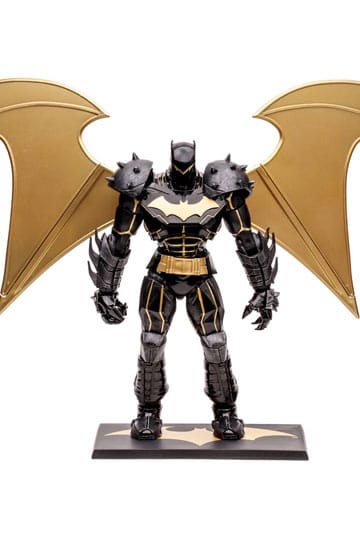 DC Multiverse Action figürü Batman (Hellbat) (Knightmare) (Altın Etiket) 18 cm