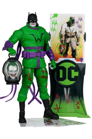 DC Multiverse Action Figure Batman (Batman: Last Knight on Earth) Jokerized (Gold Label) 18 cm