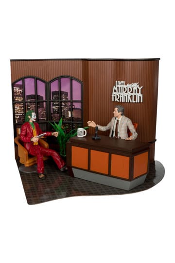 Joker DC Multiverse (Joker Movie) Deluxe Colllector Action Figur The Joker (Live With Murray Franklin) Limited Edition 18 CM