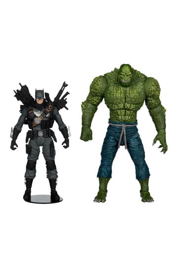 DC Multiverse McFarlane Collector Edition Action Figur 2-Pack #03 Batman vs. Killer Croc 18 cm