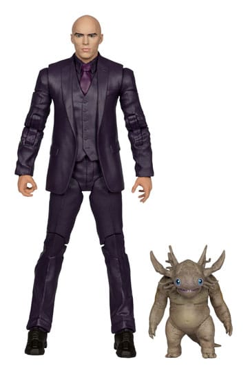 Superman (2025) DC Multiverse Deluxe Action Figure Lex Luthor con Baby Kaiju (Edizione teatrale deluxe) 18 cm
