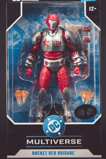 Justice League: Generation Lost DC Multiverse Actionfigur Rocket Red Brigade (Chase) 18 cm