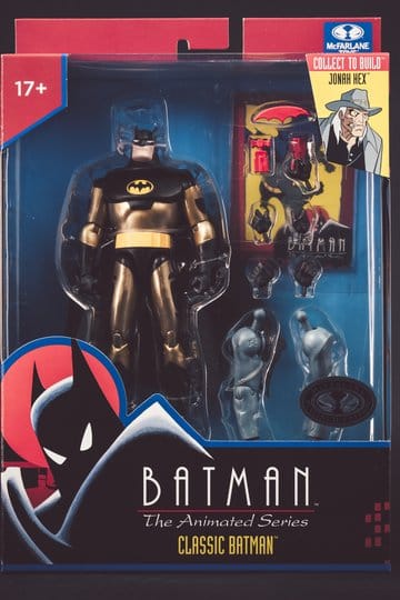 Batman: La série animée DC Direct Build-A Figures Action Wave 5 Classic Batman (Chase) 15 cm
