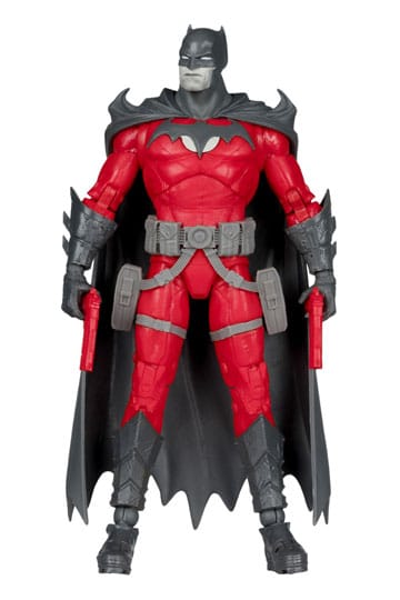 DC Multiverse Action Figure Batman (Flashpoint) (Black & White Accent Edition) (Etichetta Oro) 18 cm