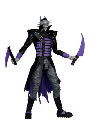 DC Multiverse actiefiguur The Batman Who Laughs (zwart-wit met accent) (gouden label) 18 cm