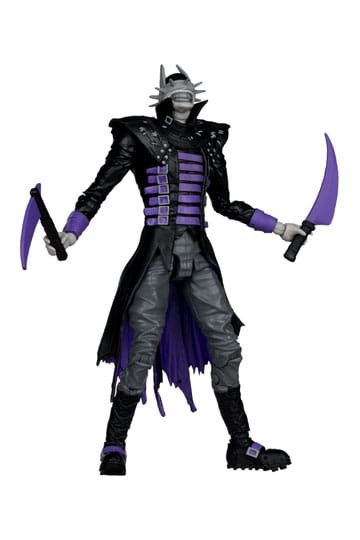 DC Multiverse actiefiguur The Batman Who Laughs (zwart-wit met accent) (gouden label) 18 cm