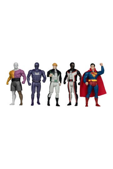 Süpermen (2025) DC Direct Super Powers Action Şekil 5 Pack Altın Etiketi 11 cm