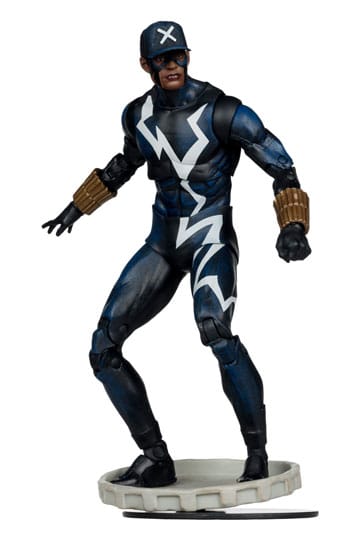 DC Multiverse-actiefiguur Statische schok (proef door vuur) (gouden label) 18 cm