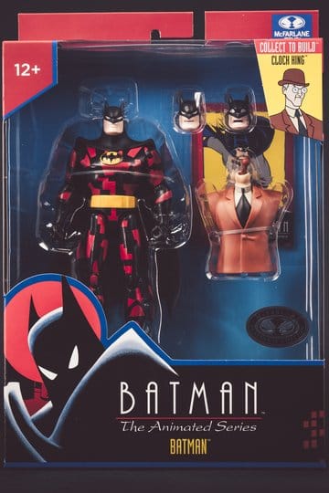 Batman: The Animated Series DC Direct Build-A Action Figurer Wave 7 Batman (Alternativa uttryck) (Chase) 15 cm