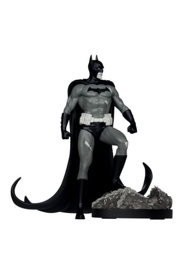 DC Direct Statue 1/10 Batman af Bjorn Barends (Sort Hvid) 18 cm