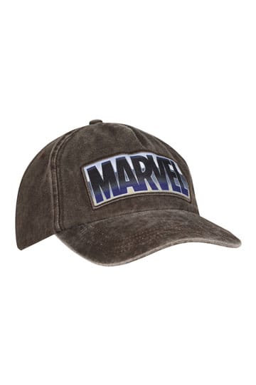 Marvel Curved Bill Cap Vintage Wash Logo