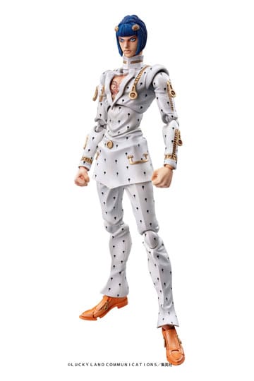 JoJo's Bizarre Adventure Part5 Golden Wind Action Figure Chozokado Bruno Bucciarati 15 cm (3rd-run)