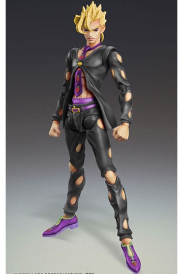 JoJo's Bizarre Adventure Part 5: Golden Wind Action Figure Chozokado (Pannacotta Fugo Ver. Black) 15 cm