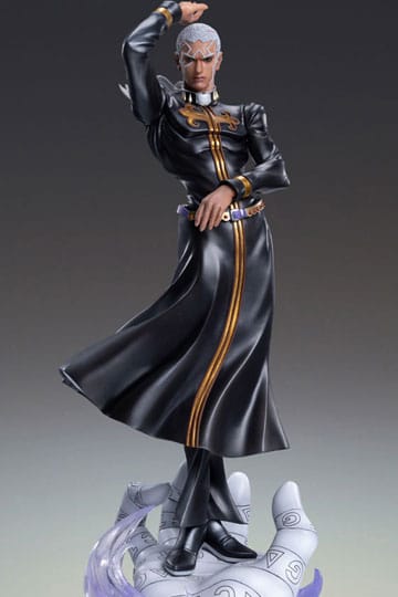 JOO'S BIZARRE ADVENTION PVC Statue Chozo Art Collection Enrico Pucci 25 cm