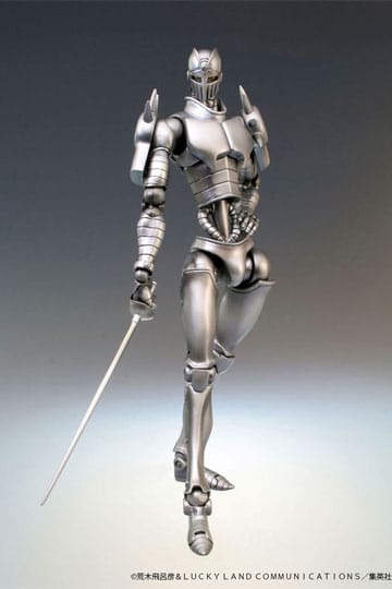 JoJo's Bizarre Adventure Super Action Action Figure Chozokado (Silver Chariot) 16 cm (re-run)