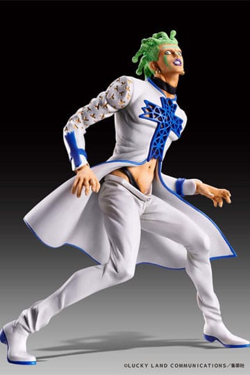 Jojo's Tuhaf Macera Bölüm 5 Altın Rüzgar Heykeli Efsanesi PVC heykel Cioccolata 17 cm