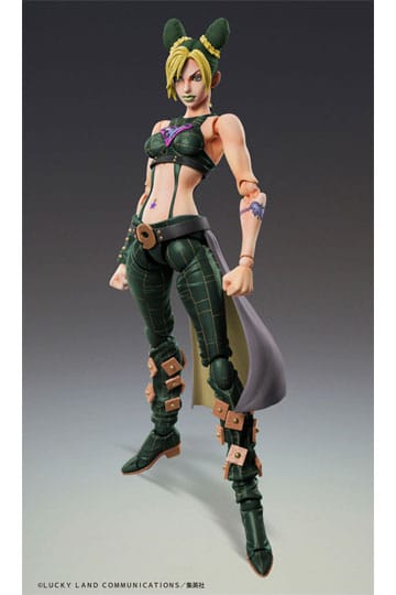 JoJo's Bizarre Adventure Part 6 Stone Ocean Super Action Action Figure Chozokado Jolyne Cujoh Third 15 cm