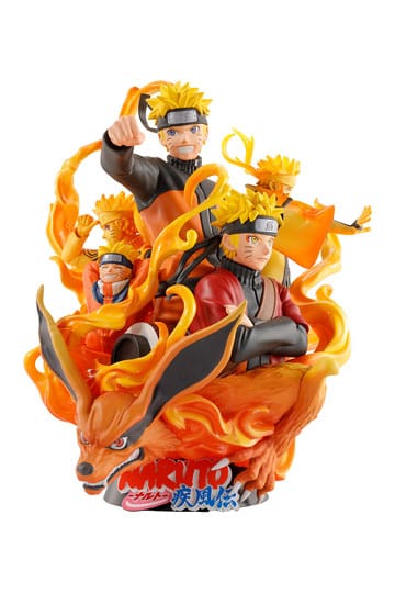 Naruto Shippuden Petitrama DX PVC Mini Estatua Naruto 01 15 cm
