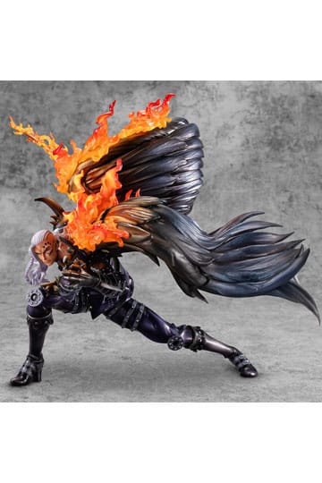 One Piece Retrato de Pirates wa-maximum estatua de pvc bestias piratas All-Stars King 33 cm