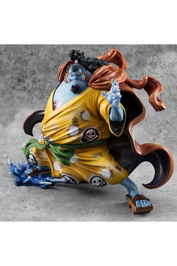 One Piece Retrato de Pirates Sa-Maximum PVC Statue Knight of the Sea Jinbe Limited Reimpresión 25 cm