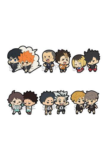 Haikyu!! Rubber Charms 6 cm Assortment (6)