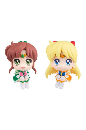 Sailor Moon Mire Up Statue de PVC Sailor Eternal Júpiter y Eternal Sailor Venus 11 cm