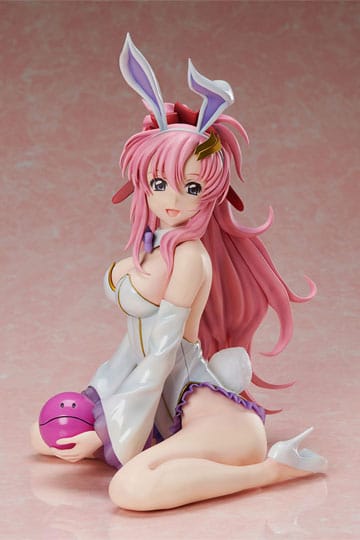 Mobil takım elbise gundam tohumu B tarzı pvc heykel lacus clyne çıplak bacaklar tavşan ver. 29 cm