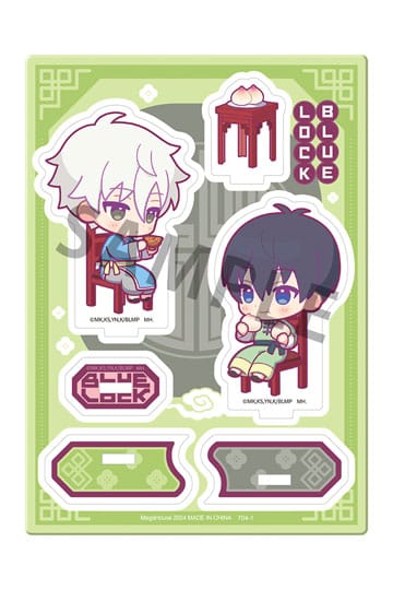 Mavi Lock The Film Acrylic Stand Buddycolle bölüm Nagi B: Yoichi Isagi & Seishiro Nagi 14 cm