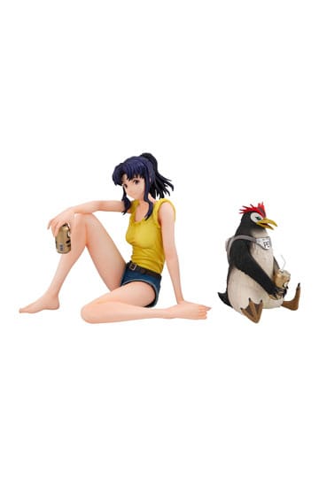 Reconstrucción de Evangelion Gals PVC Statue Misato Katsuragi & Pen Pen Vol. 2 11 cm