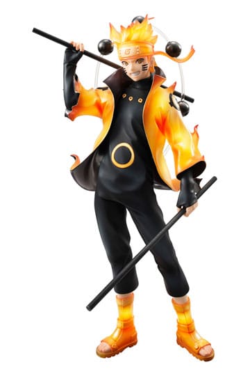 Naruto Shippuden G.E.M. Estatua de la serie de PVC Naruto Uzumaki Six rutas Sage Mode 15 aniversario ver. 22 cm