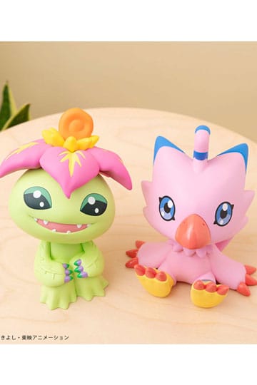 Digimon Adventure Look Up PVC Statues Tentomon & Palmon 11 cm (with gift)