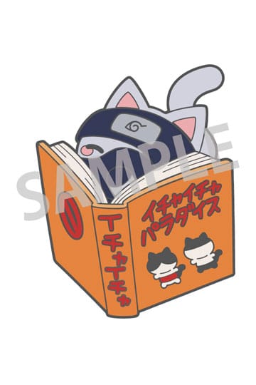 Naruto Mega Cat Project Nyaruto! Emalje stifter Kakashi Hatake 5 cm sag (48)