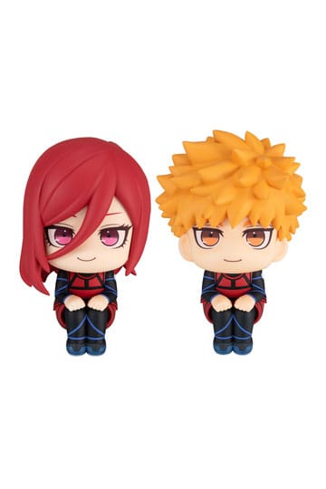 Blue Lock Slå op PVC -statue Rensuke Kunigami & Hyoma Chigiri Second Selection Ver. 11 cm (med gave)