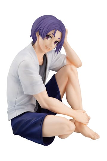 Blå lås G.E.M. Serie PVC Statue Reo Mikage Palm Størrelse 9 cm