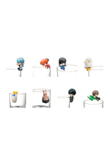 Gintama Ochatomo Series Trading Figure What about a cup of tea 5 cm Assortment (8)